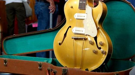 Video thumbnail: Antiques Roadshow Appraisal: 1952 Gibson ES-295 Electric Guitar