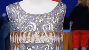 Appraisal: 1920s Sequin Flapper Dress & Lame Coat
