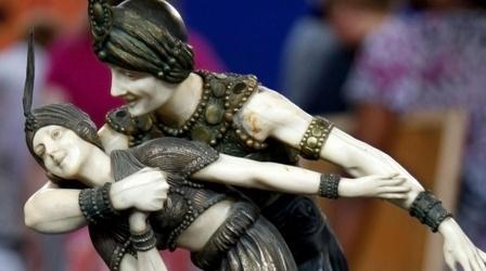 Video thumbnail: Antiques Roadshow Appraisal: 1928 Chiparus "Persian Dancers" Bronze