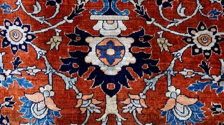 Video thumbnail: Antiques Roadshow Appraisal: Silk Persian Tabriz Rug, ca. 1890