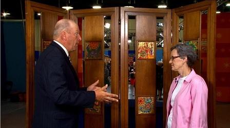 Video thumbnail: Antiques Roadshow Web Appraisal: 1960 Edith Meyer Enamel Screen