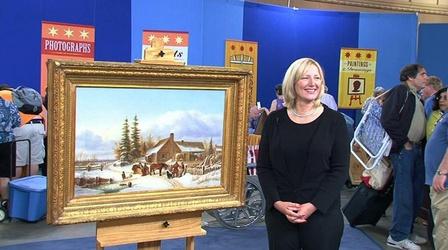 Video thumbnail: Antiques Roadshow Owner Interview: Krieghoff Oil Painting
