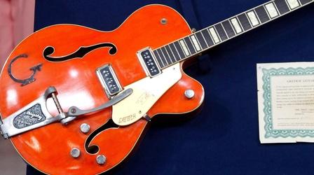 Video thumbnail: Antiques Roadshow Appraisal: 1956 Gretsch Chet Atkins Model 6120 Guitar & Case
