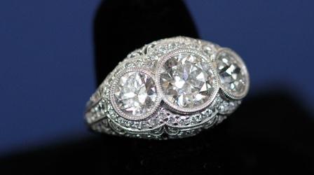 Video thumbnail: Antiques Roadshow Appraisal: Belle Epoque Diamond Ring, ca. 1915