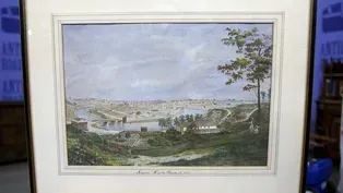 Appraisal: 1851 View of Cleveland Watercolor