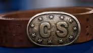Appraisal: Confederate Belt Buckle with Stars