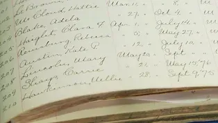 Appraisal: Mary Lincoln Asylum Sign-in Sheet