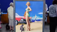 Appraisal: Earl Moran Pinup Painting, ca. 1955