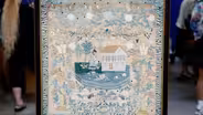 Appraisal: 1825 Pennsylvania Schoolgirl Sampler