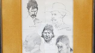 Appraisal: Sketches Attributed to Frederic Remington