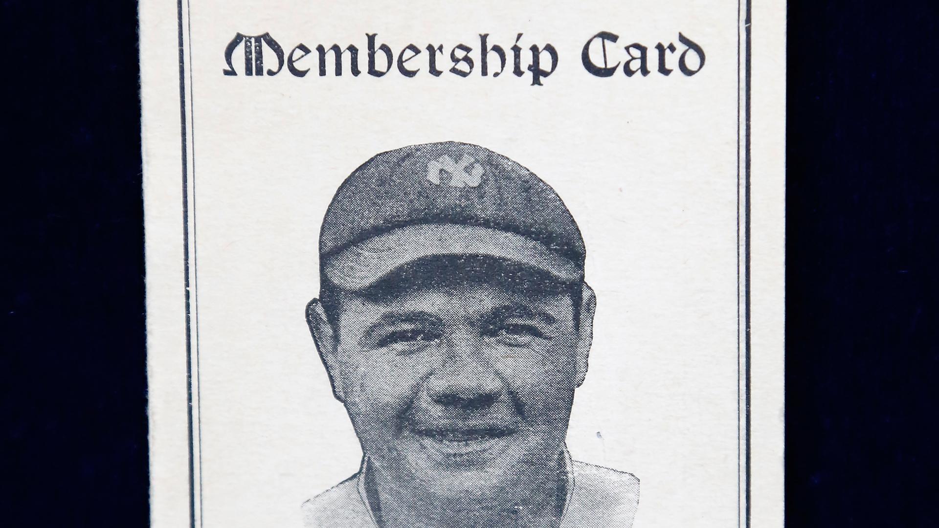 Appraisal: Babe Ruth Candy Club Card, ca. 1926 | Antiques Roadshow ...
