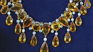 Appraisal: Citrine & White Sapphire Set, ca. 1940