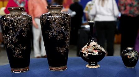 Video thumbnail: Antiques Roadshow Appraisal: Japanese Meiji Cloisonné Vases, ca. 1890