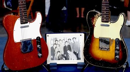 Video thumbnail: Antiques Roadshow Appraisal: Fender Telecaster Guitars with Beatles Photo
