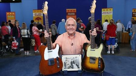 Video thumbnail: Antiques Roadshow Owner Interview: Fender Telecaster Guitars and Beatles Photo