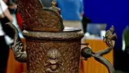 Appraisal: 19th-Century Himalayan Bronze Ewer