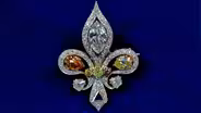 Appraisal: 1900 Diamond Brooch with Drawing