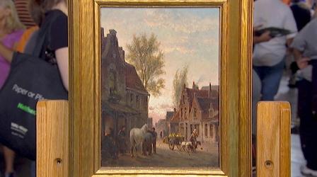 Video thumbnail: Antiques Roadshow Appraisal: 1886 Cornelis Christian Dommersen Painting