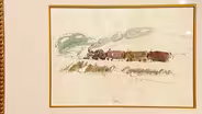 Appraisal: 1934 Arthur G. Dove "Train" Watercolor