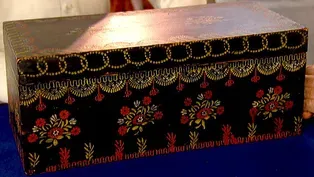 Appraisal: Painted Box, ca. 1835