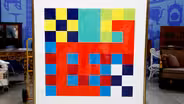Appraisal: 1978 Peter Halley Gouache on Paper