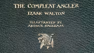 Appraisal: 1931 "The Compleat Angler" with Drawing