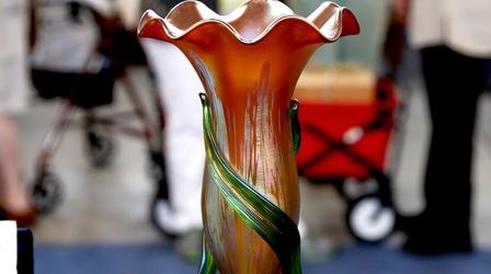 Video thumbnail: Antiques Roadshow Appraisal: Loetz Flower Form Vase, ca. 1900