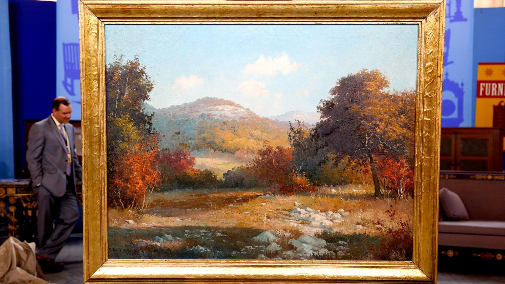 Appraisal Porfirio Salinas Oil Painting, ca. 1935 Antiques Roadshow