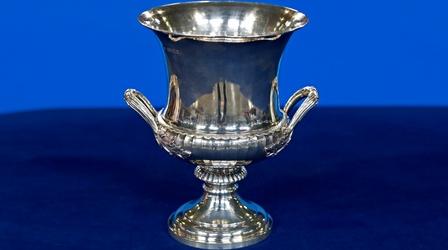 Video thumbnail: Antiques Roadshow Appraisal: 1826 English George IV Period Silver Urn