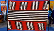 Appraisal: Navajo Woman's Wearing-Blanket-Style Rug