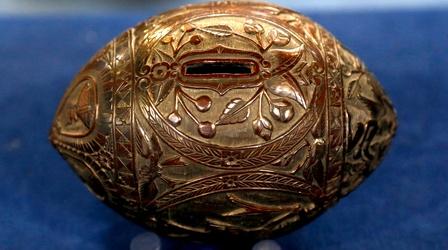 Video thumbnail: Antiques Roadshow Appraisal: 19th-Century Carved Coconut Bank