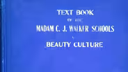 Appraisal: Madam C.J. Walker Beauty Book, ca. 1928