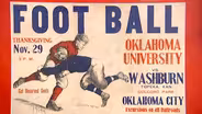 Appraisal: 1906 Oklahoma University Football Poster