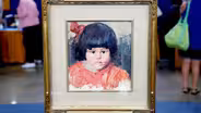 Appraisal: 1919 Leon Gaspard "Portrait of a Young Girl" Oil 