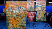 Appraisal: "Mystery of the Maine" Posters & Banner