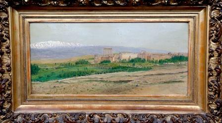 Video thumbnail: Antiques Roadshow Appraisal: Frederic Church Oil Painting, ca. 1867