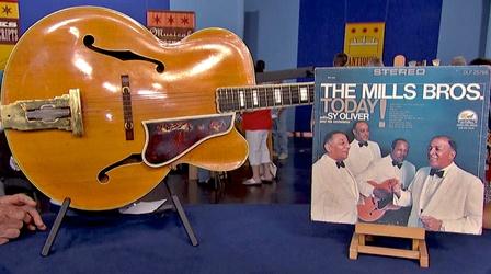 Video thumbnail: Antiques Roadshow Appraisal: 1956 Norman Brown-owned Gibson L-5C Guitar
