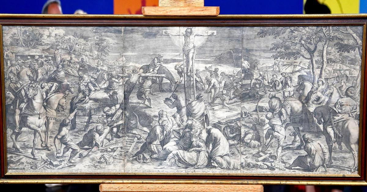 Appraisal: 1589 Agostino Carracci Engraving