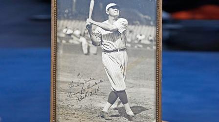 Video thumbnail: Antiques Roadshow Appraisal: Babe Ruth Signed Photograph, ca. 1920