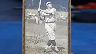 Appraisal: Babe Ruth Signed Photograph, ca. 1920