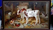 Appraisal: L. Magill after Walter Hunt Oil, ca. 1915