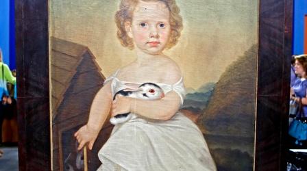 Video thumbnail: Antiques Roadshow Appraisal: Folk Art Portrait of a Child, ca. 1825