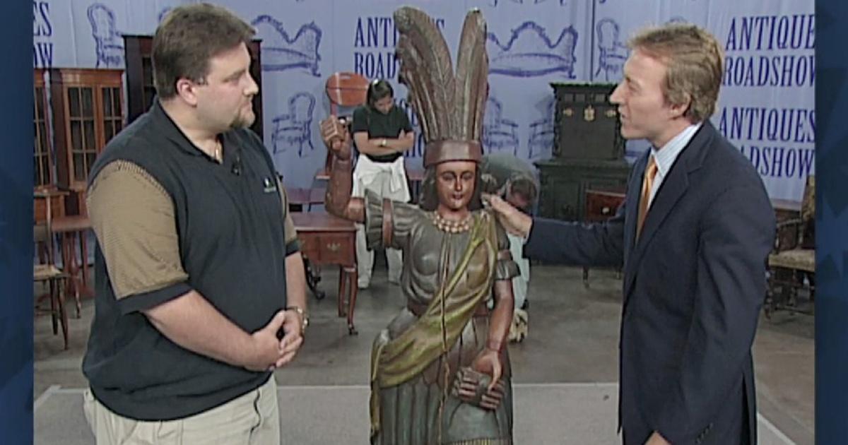 Antiques Roadshow Appraisal Late 20thCentury Cigar Store Indian