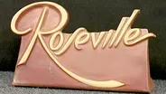 Appraisal: Roseville Pottery Sign, ca. 1940