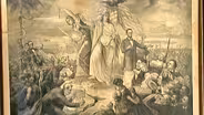 Appraisal: 1865 Civil War Allegory Lithograph