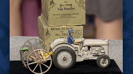 Video thumbnail: Antiques Roadshow Appraisal: 1939 Arcade Tractor & Rake