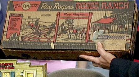 Video thumbnail: Antiques Roadshow Appraisal: Marx Roy Rogers Playset, ca. 1950