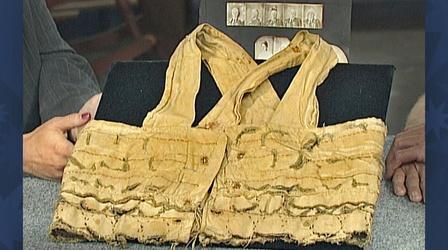 Video thumbnail: Antiques Roadshow Appraisal: Gold Rush Money Vest, ca. 1849