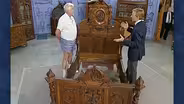 Appraisal: Victorian Carved Oak Bed