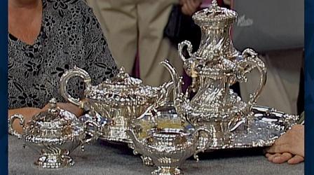 Video thumbnail: Antiques Roadshow Appraisal: Indian Colonial Silver Tea Service